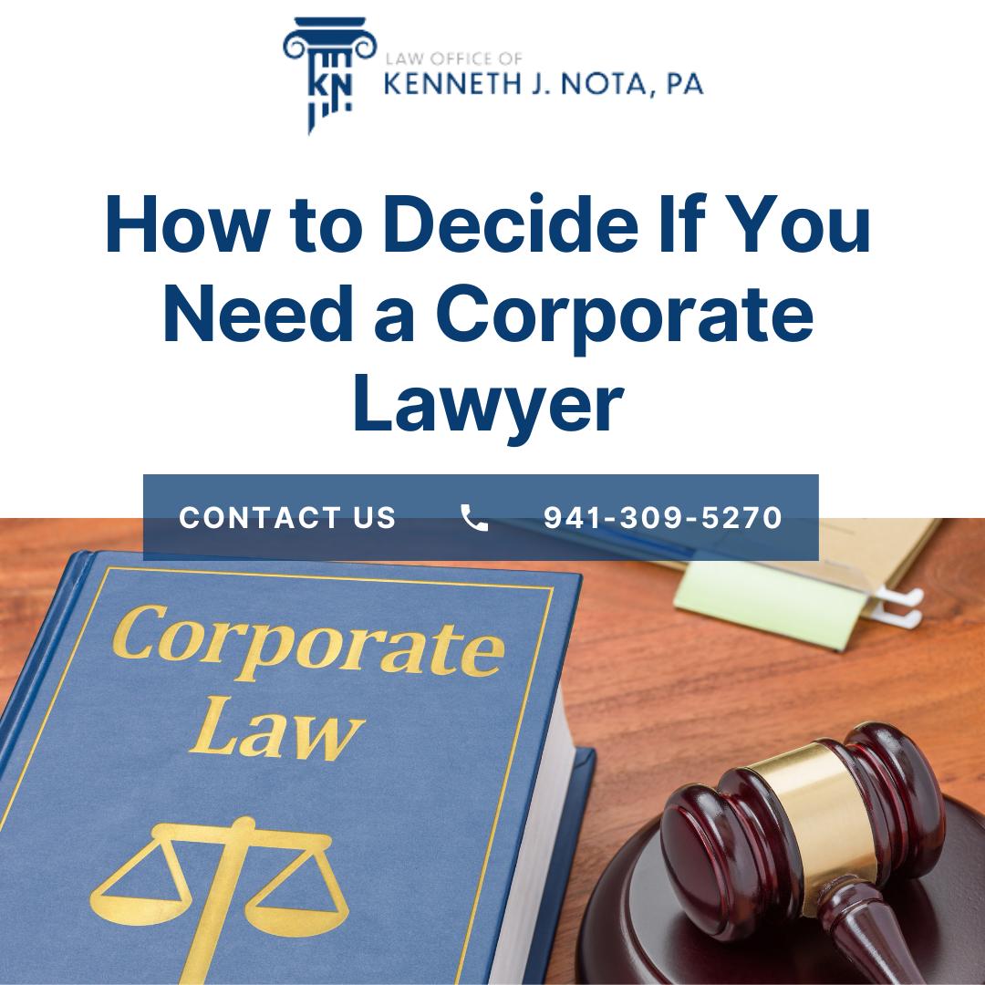 sarasota corporate law near venice